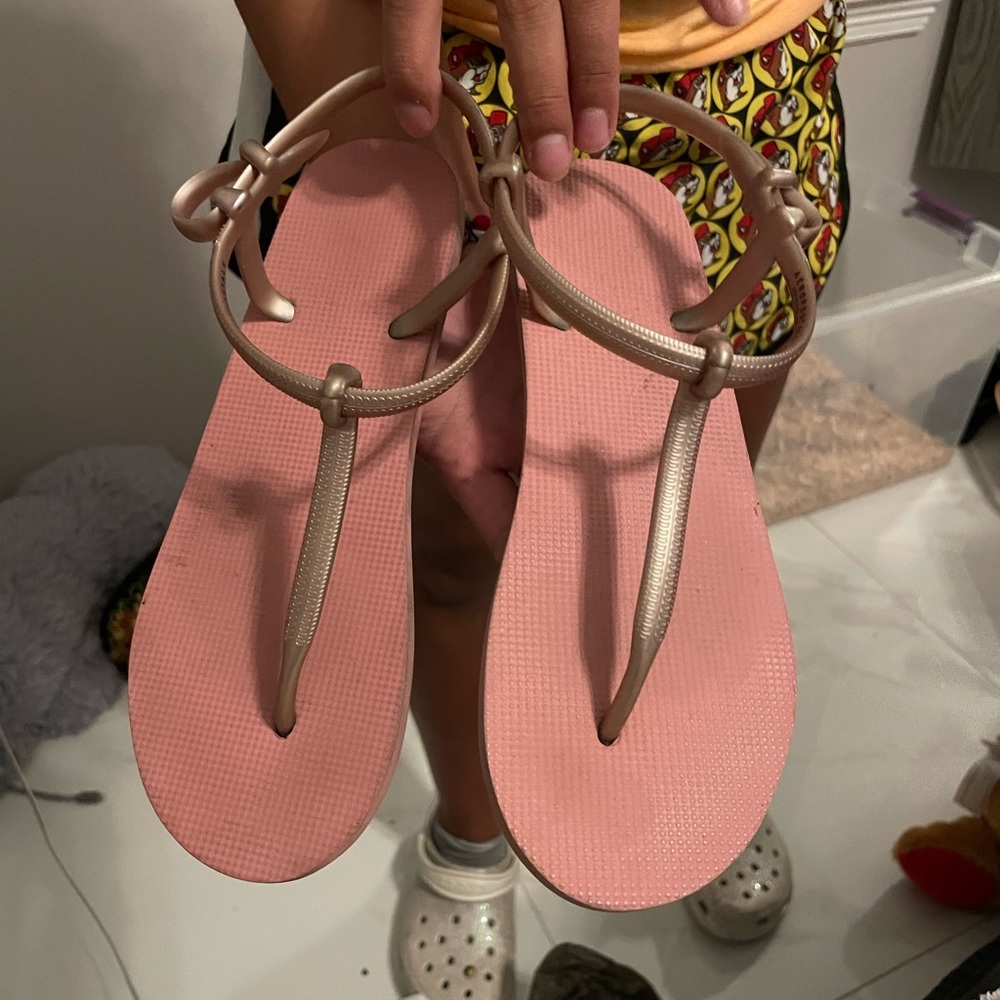 Aeropostale Pink Sandals